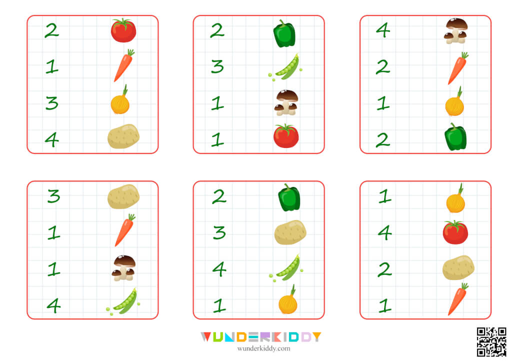 Activity sheet «Vegetable soup» - Download or print for free