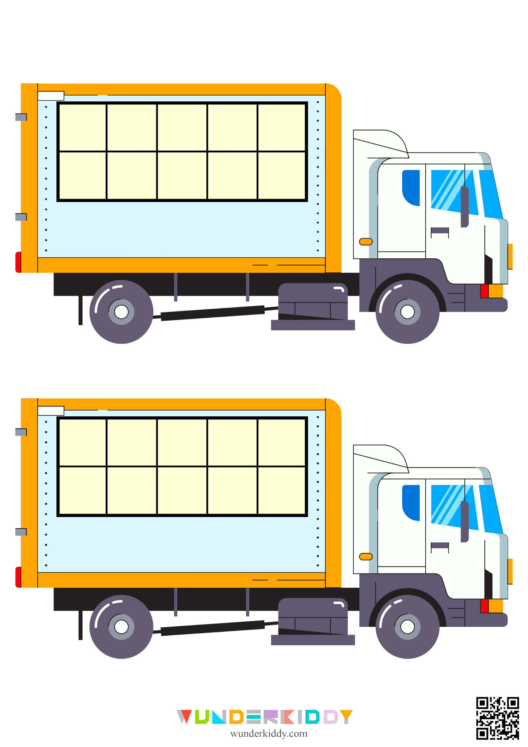 Activity sheet «Vegetable Truck» - Image 6
