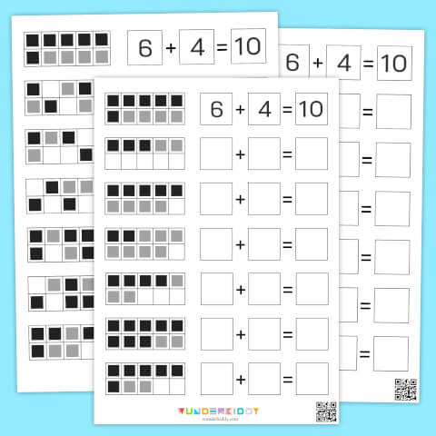 Учимся составлять примеры до 10 - Изображение 2