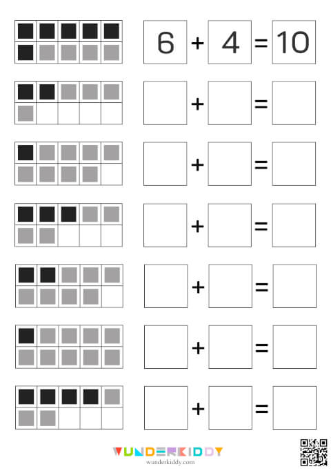 Учимся составлять примеры до 10 - Изображение 5