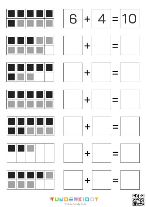 Учимся составлять примеры до 10 - Изображение 6
