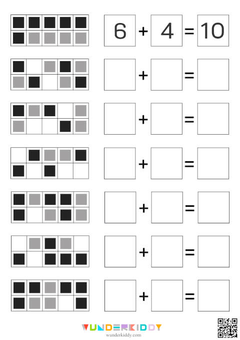 Учимся составлять примеры до 10 - Изображение 7