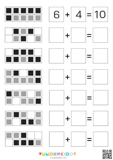 Учимся составлять примеры до 10 - Изображение 8