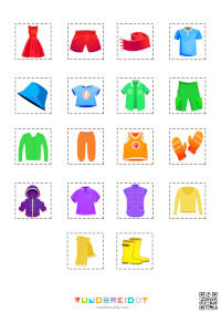 Activity sheet «Wardrobes» - Download or print for free