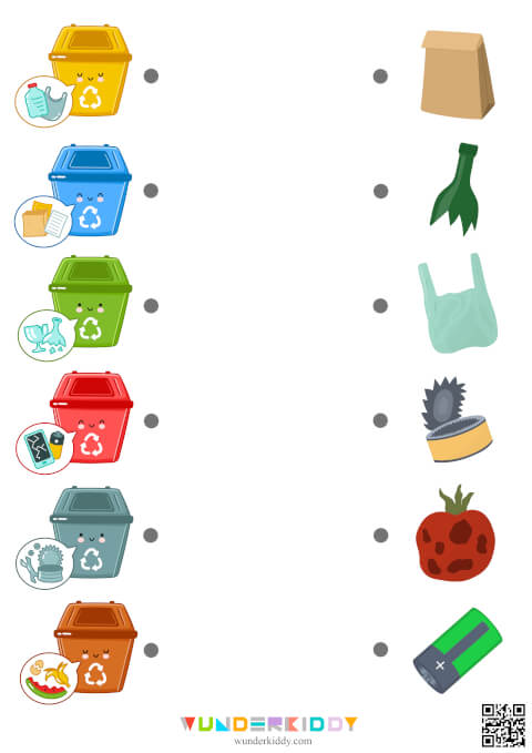 Recycling Matching Activity - Image 2