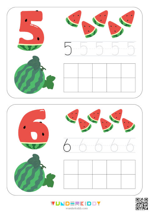 Cartes mathématiques – Compter jusqu'à 10 - Image 5