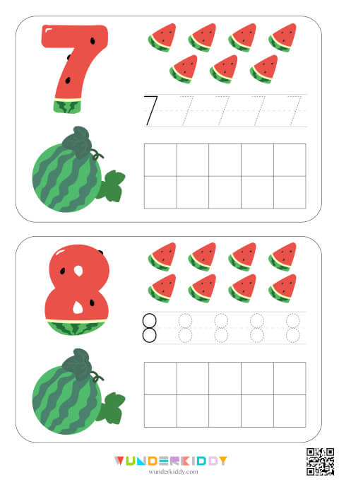 Cartes mathématiques – Compter jusqu'à 10 - Image 6