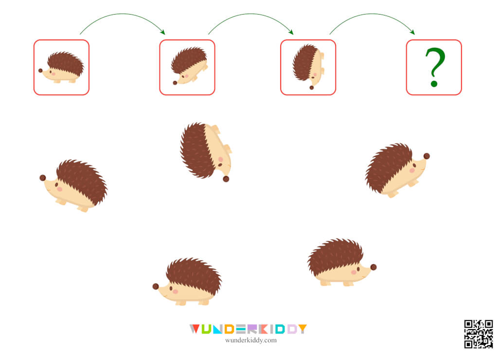 Worksheets «What comes next?» - Download or print for free