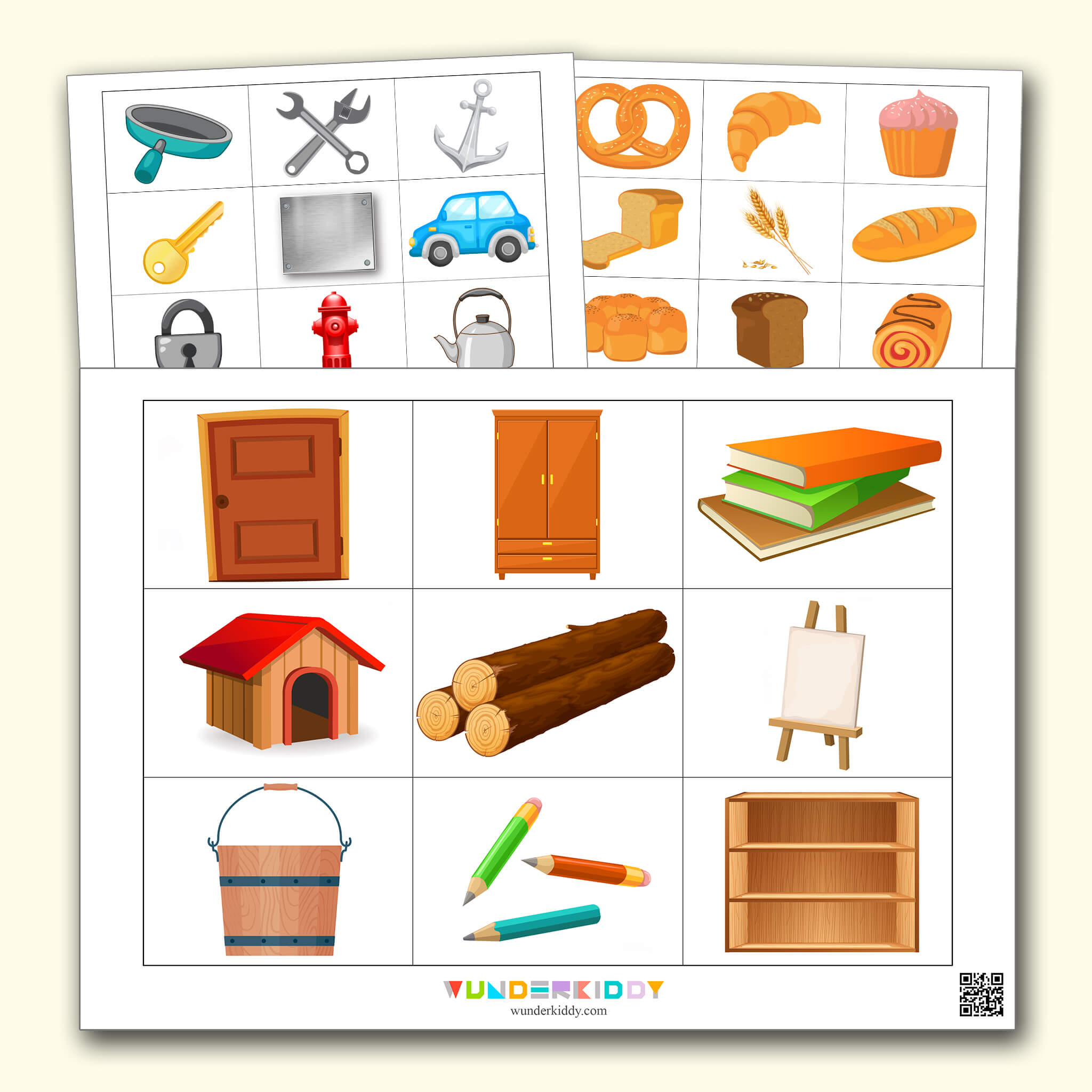 Kindergarten Sorting Activity Materials and Objects