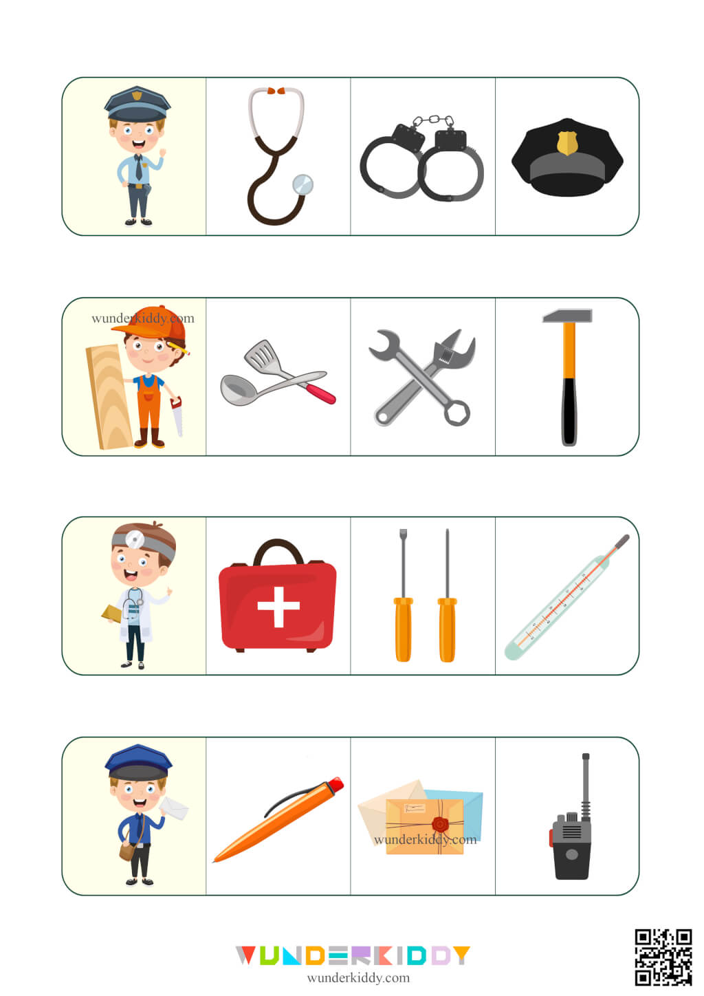 Activity Sheet What Is Unnecessary For The Profession Download Or