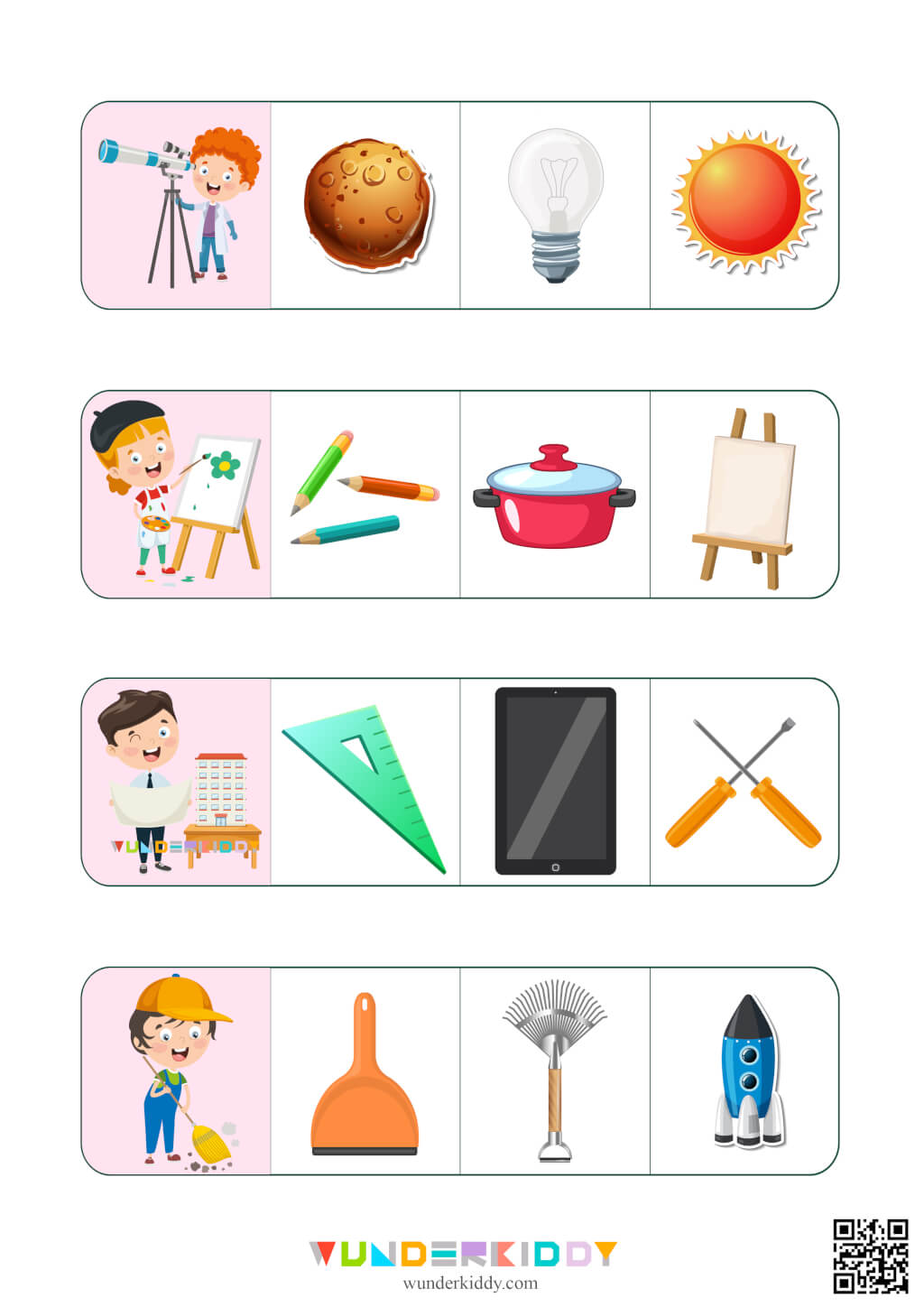 Activity Sheet What Is Unnecessary For The Profession Download Or