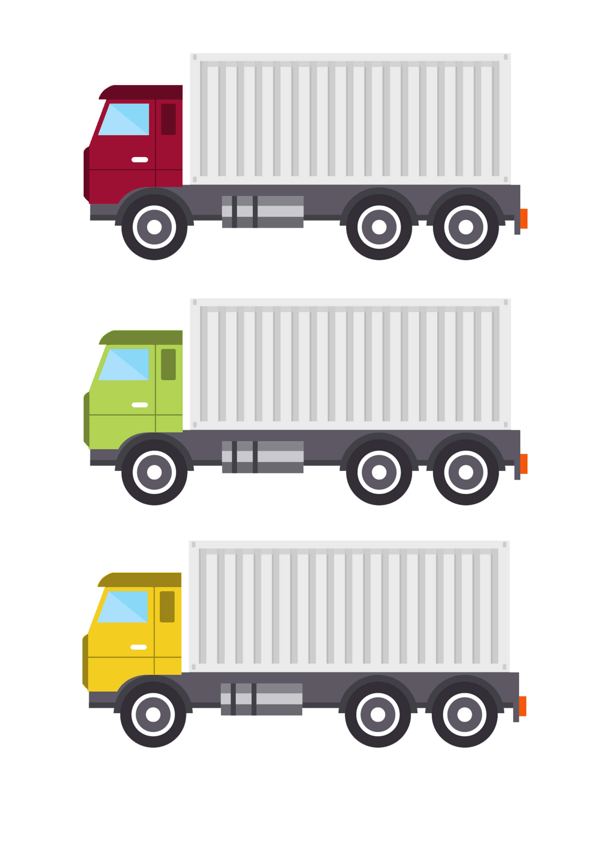 Printable Activity «What is carrying a truck?» - Image 3