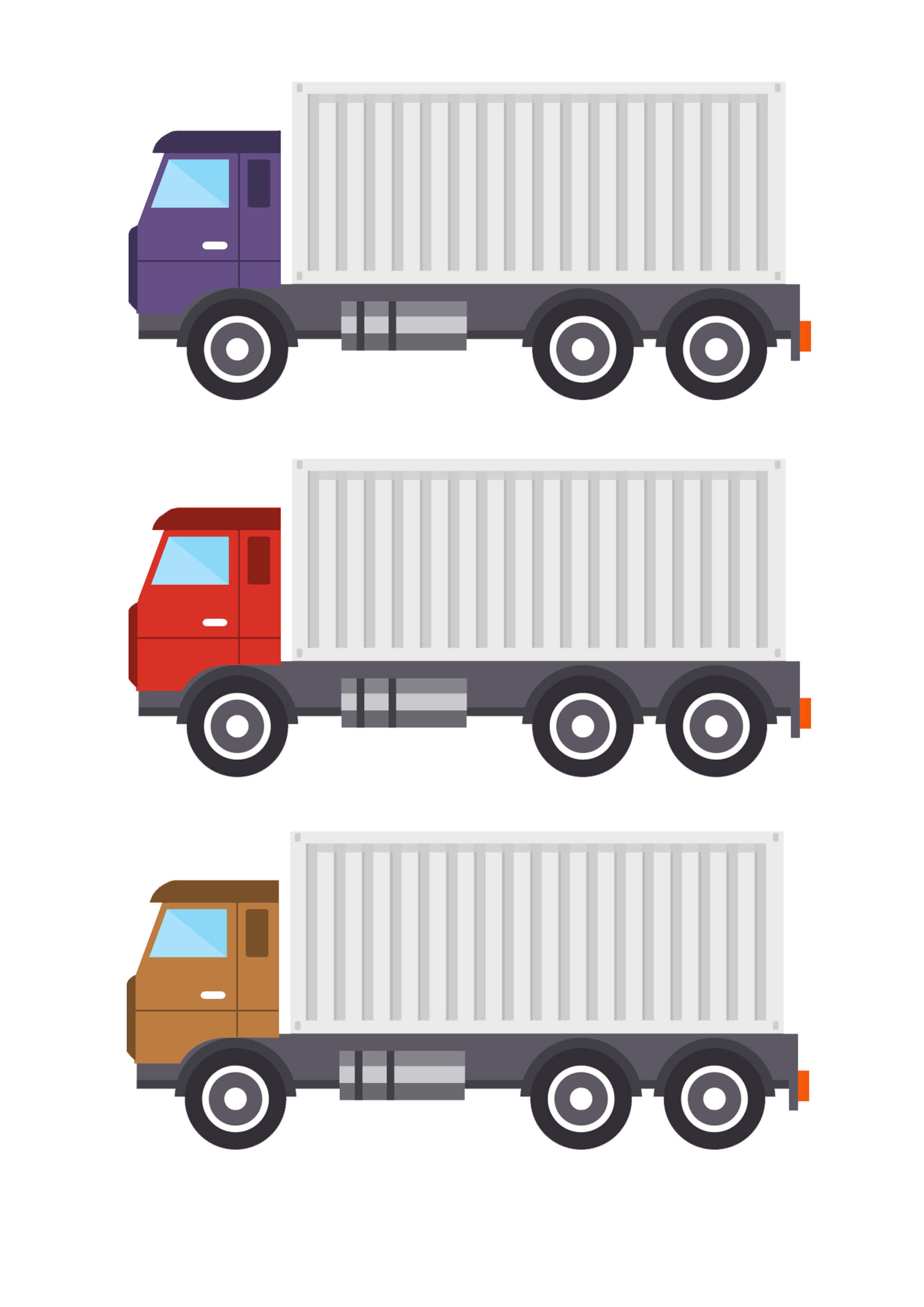 Printable Activity «What is carrying a truck?» - Image 4
