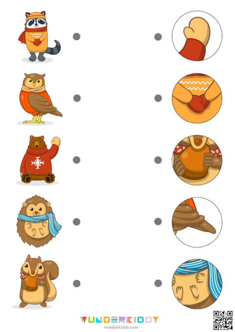 Рабочие листы «Угадай животное по фрагменту» - Изображение 2