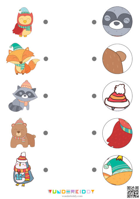 Рабочие листы «Угадай животное по фрагменту» - Изображение 4