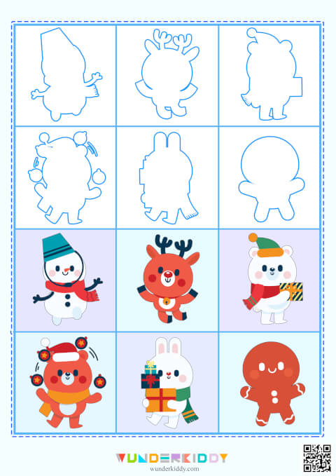 Printable Board Game Winter Bingo - Image 4