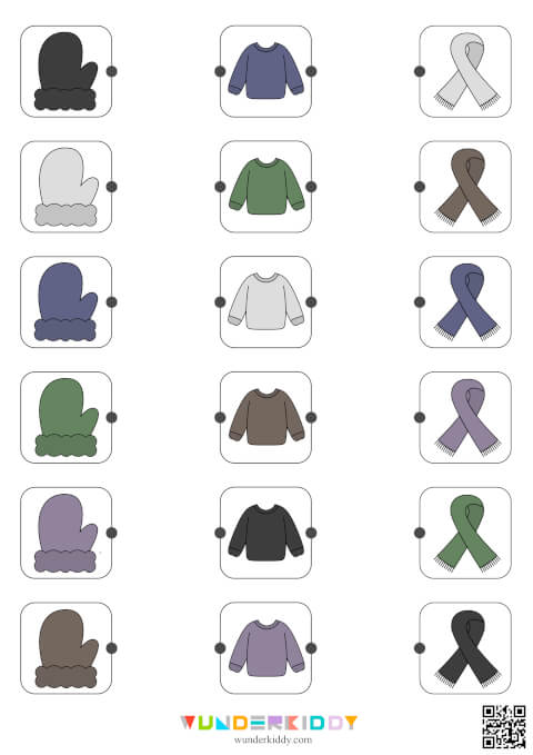 Сортування зимового одягу за кольорами - Зображення 6