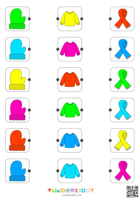 Сортування зимового одягу за кольорами - Зображення 7