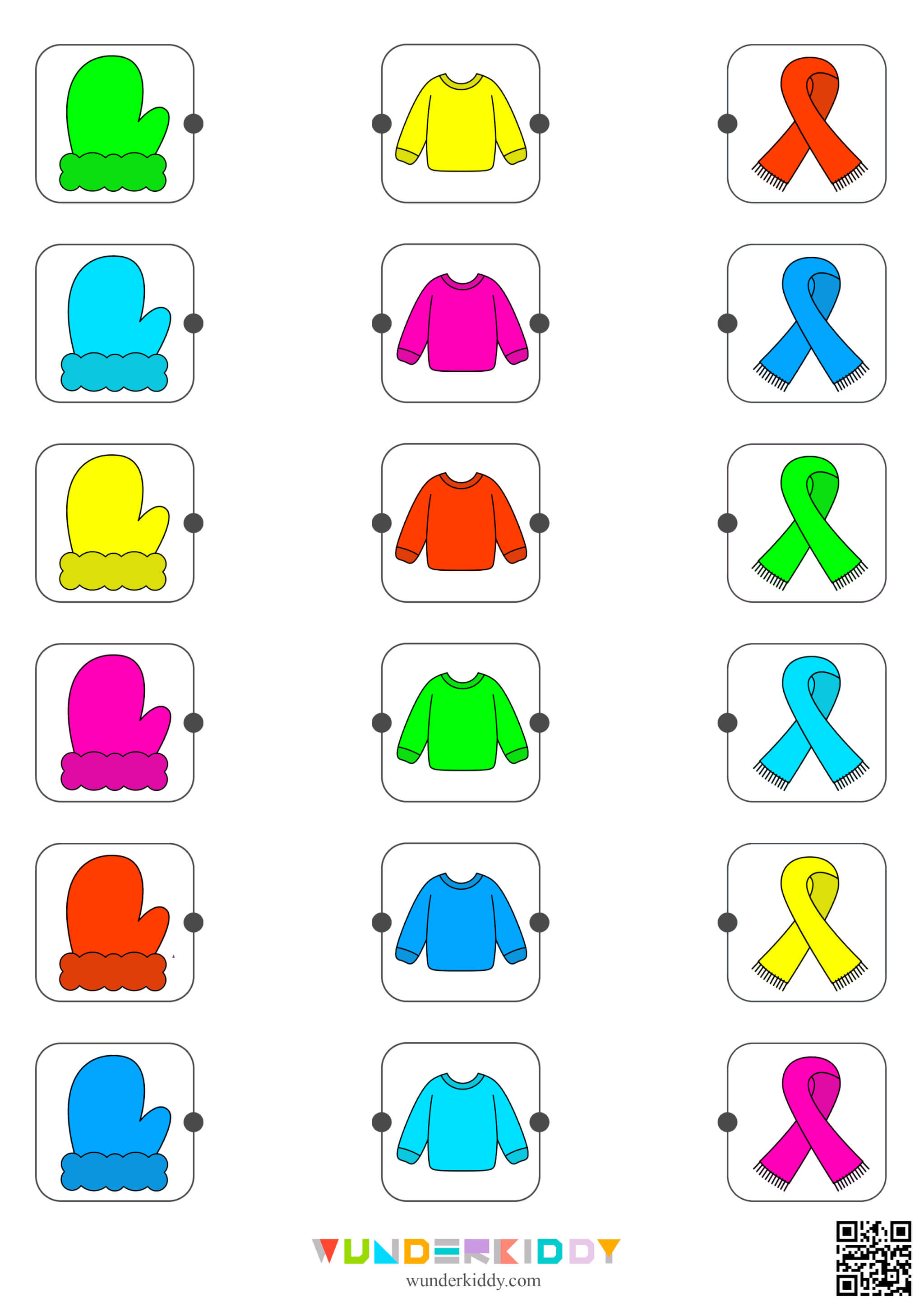 Сортування зимового одягу за кольорами - Зображення 7