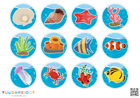 Ocean Ecology Printouts for Toddlers - Image 5