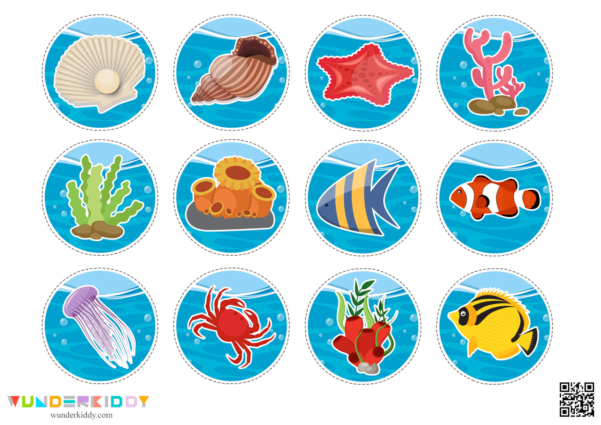 Ocean Ecology Printouts for Toddlers - Image 4